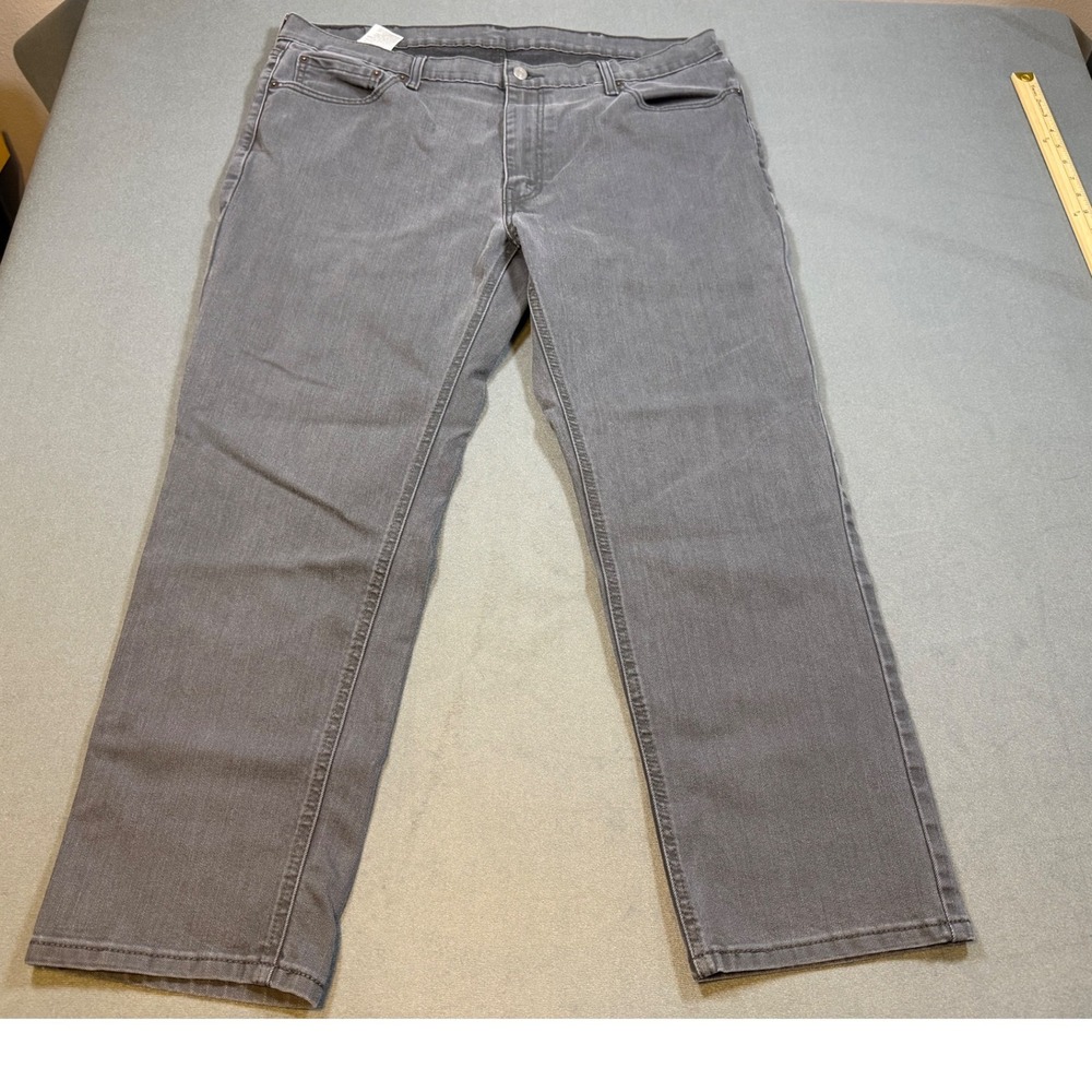 Levi's 541 Men's Gray Athletic Taper Jeans 40x30 WaterLess Stretch Denim